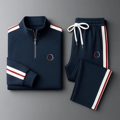 Hype Premium Quarter-Zip Tracksuit Set