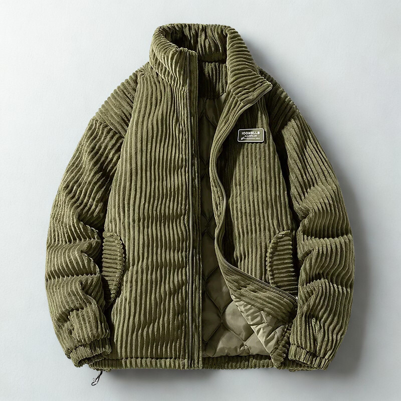 Hudson Corduroy Quilted Jacket
