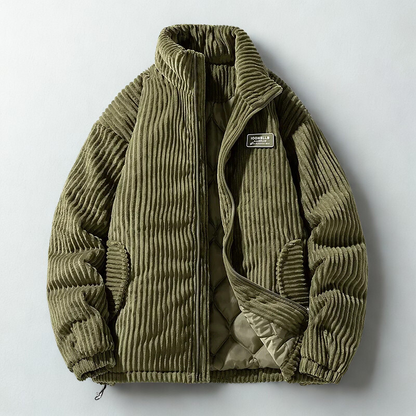 Hudson Corduroy Quilted Jacket
