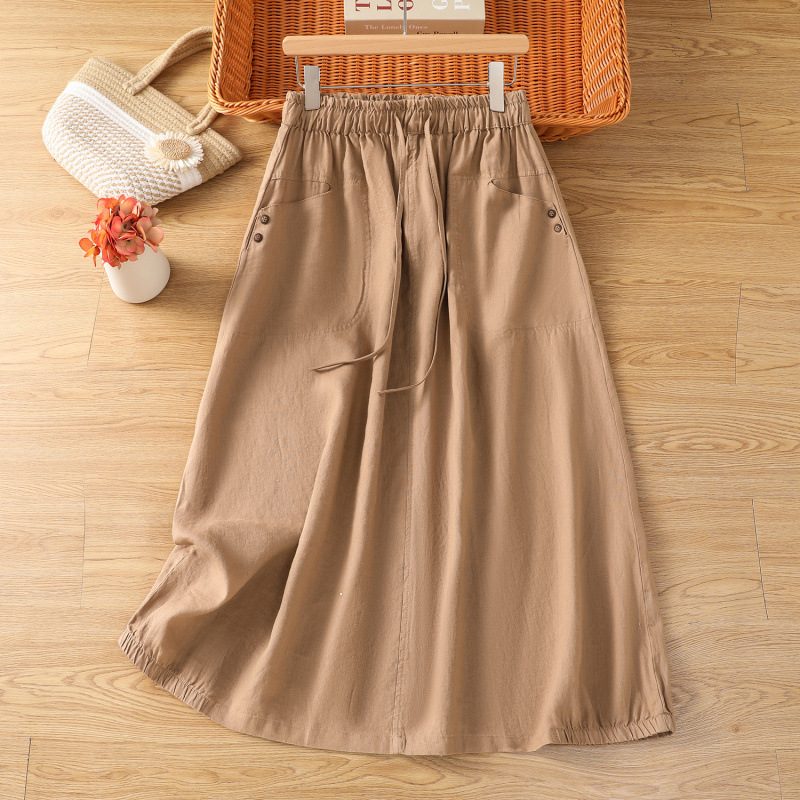 Avery Linen Skirt