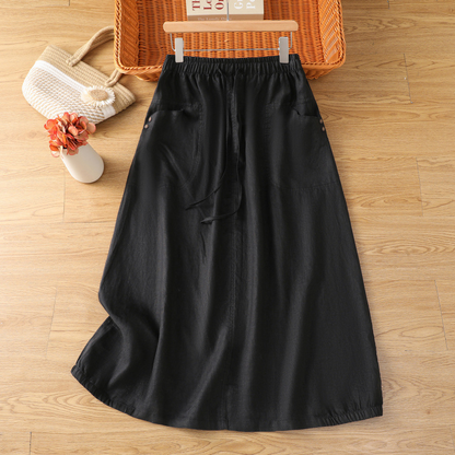 Avery Linen Skirt