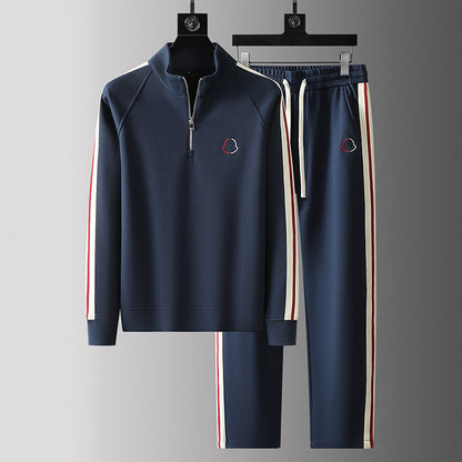 Hype Premium Quarter-Zip Tracksuit Set