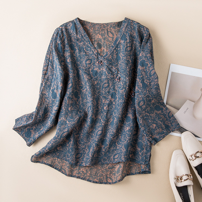Avery Linen Blouse
