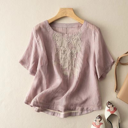 Ella Linen Top