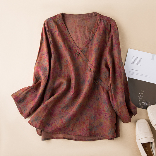 Avery Linen Blouse